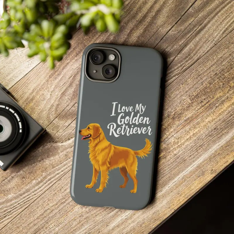 Ocean State Styles Phone Case IPhone 16 Pro Golden Retriever