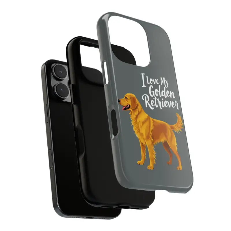 Ocean State Styles Phone Case IPhone 16 Pro Golden Retriever