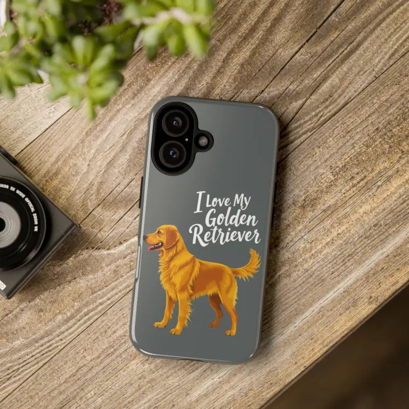 Ocean State Styles Phone Case IPhone 16 Pro Golden Retriever