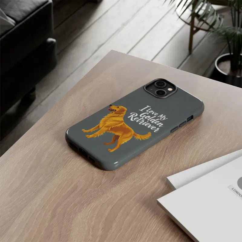 Ocean State Styles Phone Case IPhone 16 Pro Golden Retriever