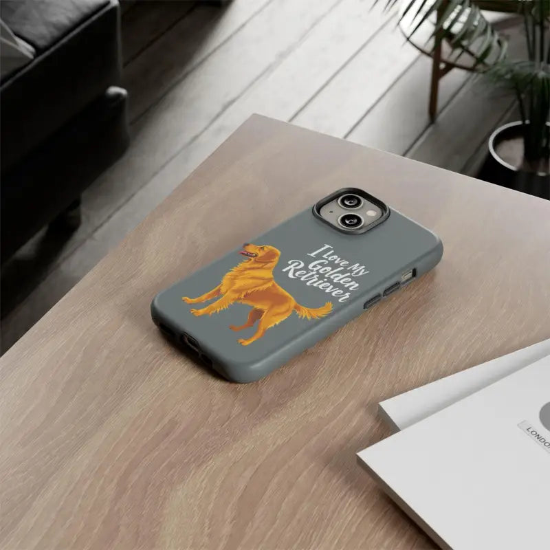 Ocean State Styles Phone Case IPhone 16 Pro Golden Retriever