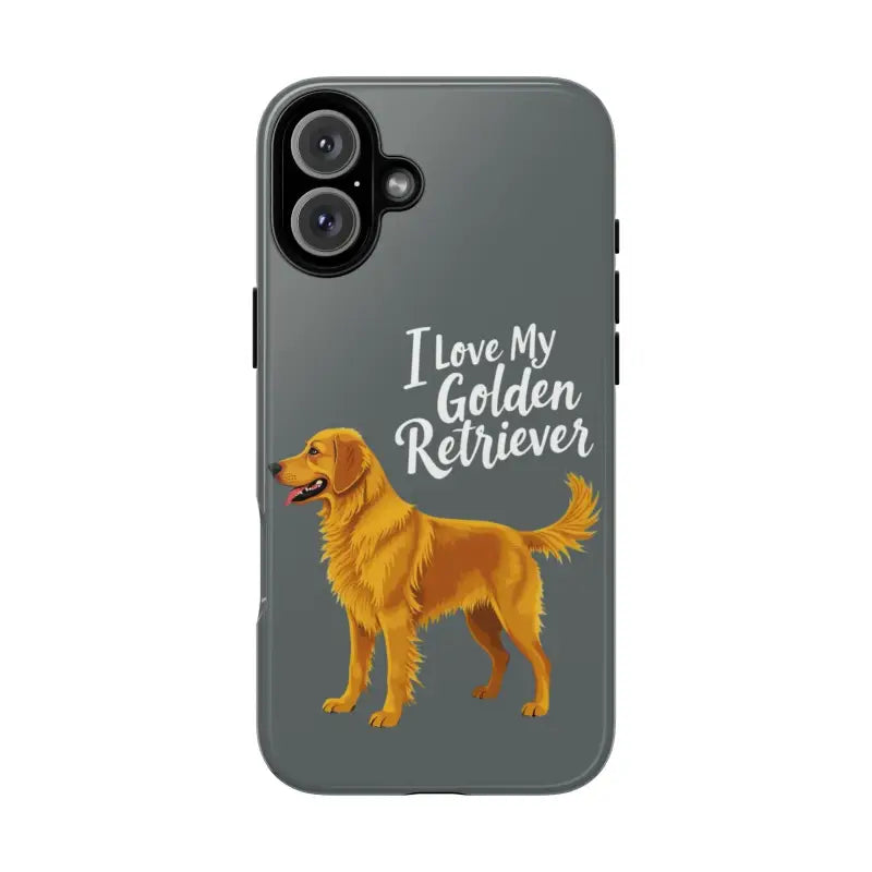 Ocean State Styles Phone Case IPhone 16 Pro Golden Retriever