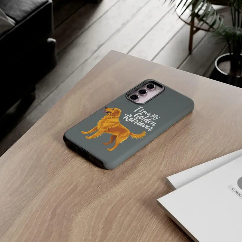 Ocean State Styles Phone Case IPhone 16 Pro Golden Retriever