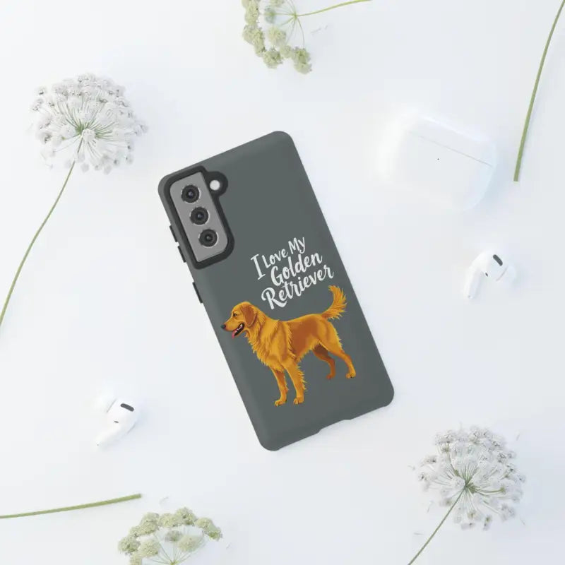 Ocean State Styles Phone Case IPhone 16 Pro Golden Retriever