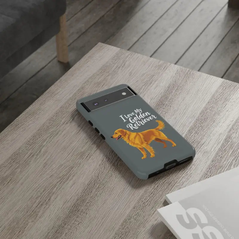 Ocean State Styles Phone Case IPhone 16 Pro Golden Retriever