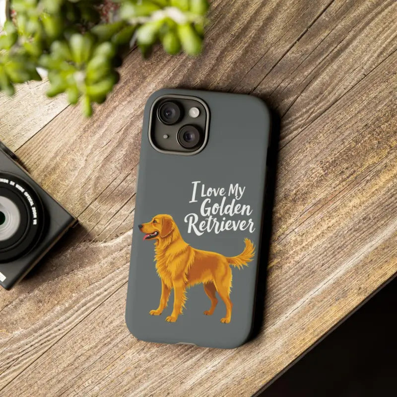 Ocean State Styles Phone Case IPhone 16 Pro Golden Retriever