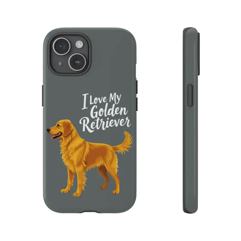 Ocean State Styles Phone Case IPhone 16 Pro Golden Retriever