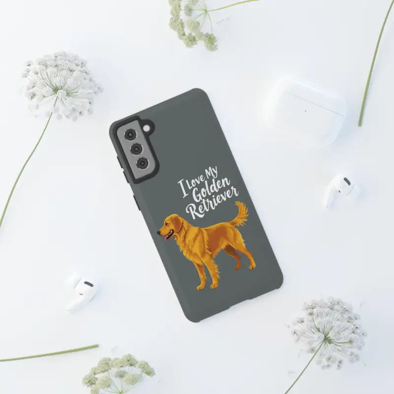 Ocean State Styles Phone Case IPhone 16 Pro Golden Retriever