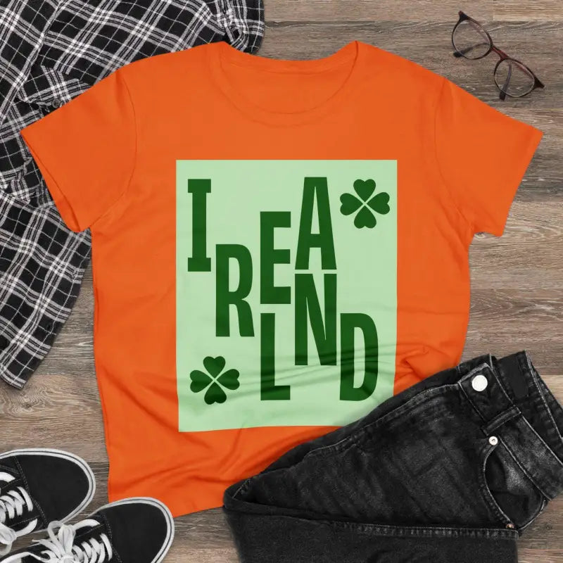 Ocean State Styles Ireland Shamrock Graphic T Shirt