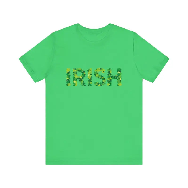 Ocean State Styles T Shirt Irish Shamrock Lettering