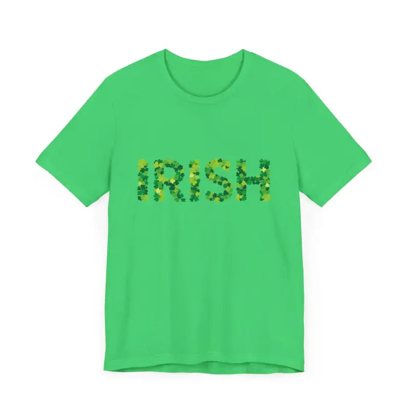 Ocean State Styles T Shirt Irish Shamrock Lettering