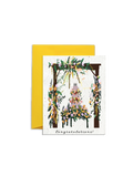 Same Sex Grooms Blossom & Unite Wildflower Seed Wedding Card