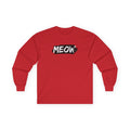 Grungy Meow Long Sleeve Tee