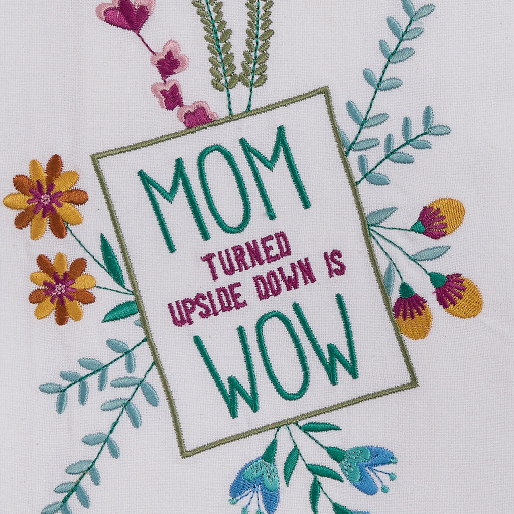 Mom  / Wow Decorative Dish Towel