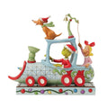 Grinch Max and Cindy Lou Ride the Train