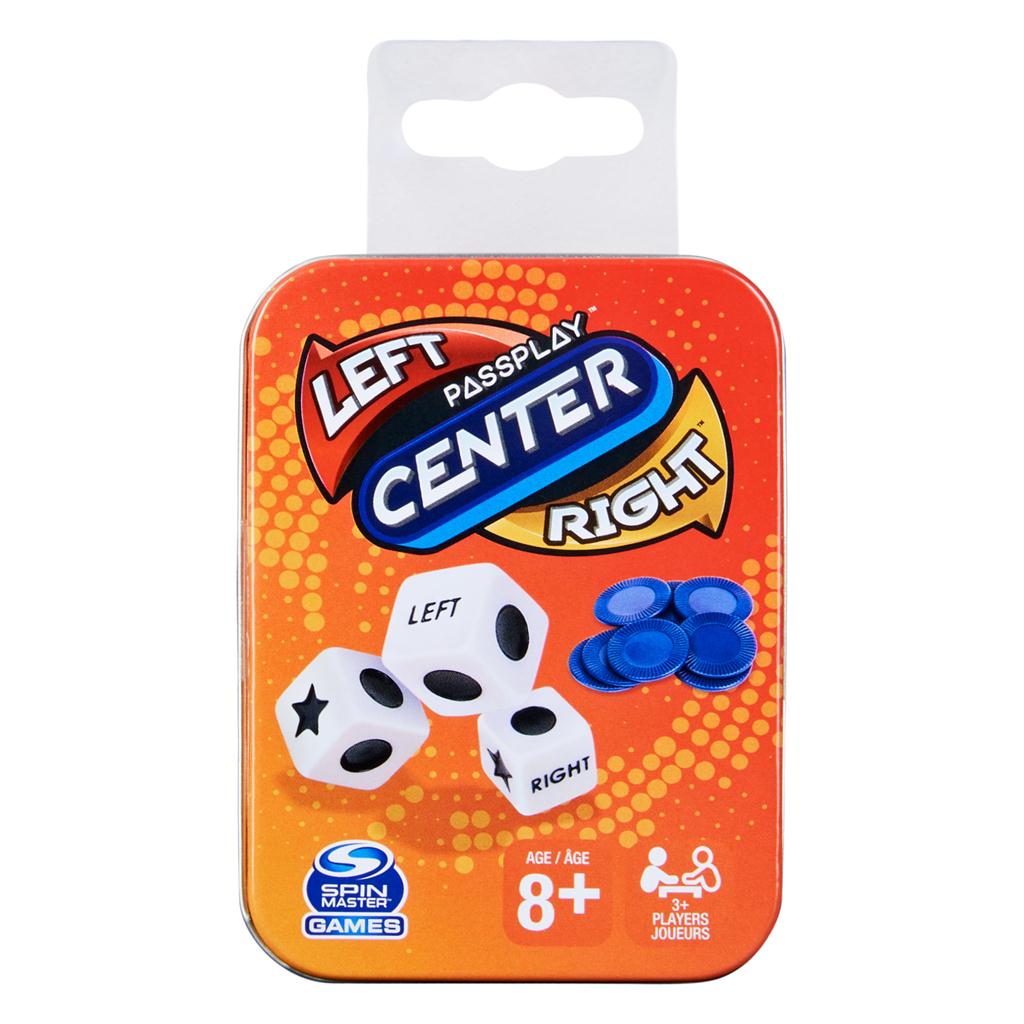 Classic Left Center Right - Metal Tin