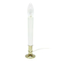 Solid Brass Base Sensor Candle - Plug in