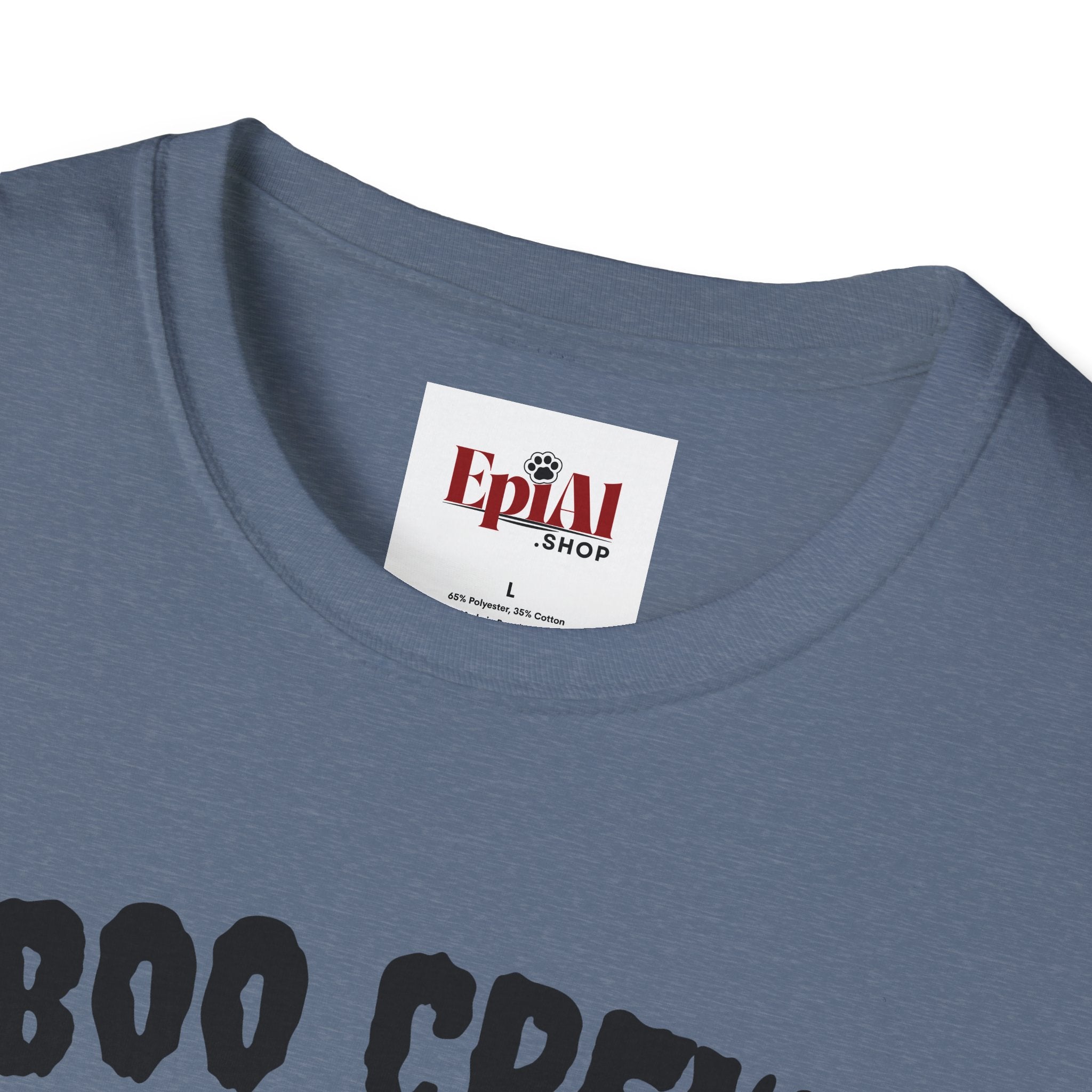 Halloween Boo Crew Unisex T-Shirt - Spooky Apparel for Ghost Lovers, Perfect Halloween Costume and Fall Fashion
