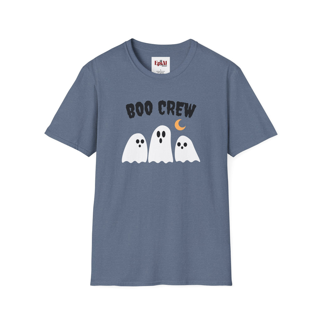 Halloween Boo Crew Unisex T-Shirt - Spooky Apparel for Ghost Lovers, Perfect Halloween Costume and Fall Fashion