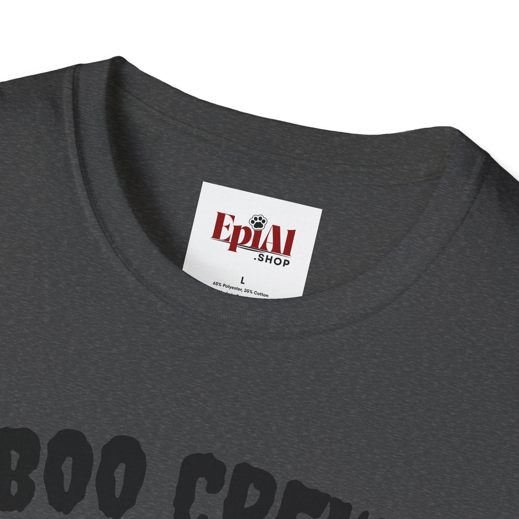 Halloween Boo Crew Unisex T-Shirt - Spooky Apparel for Ghost Lovers, Perfect Halloween Costume and Fall Fashion
