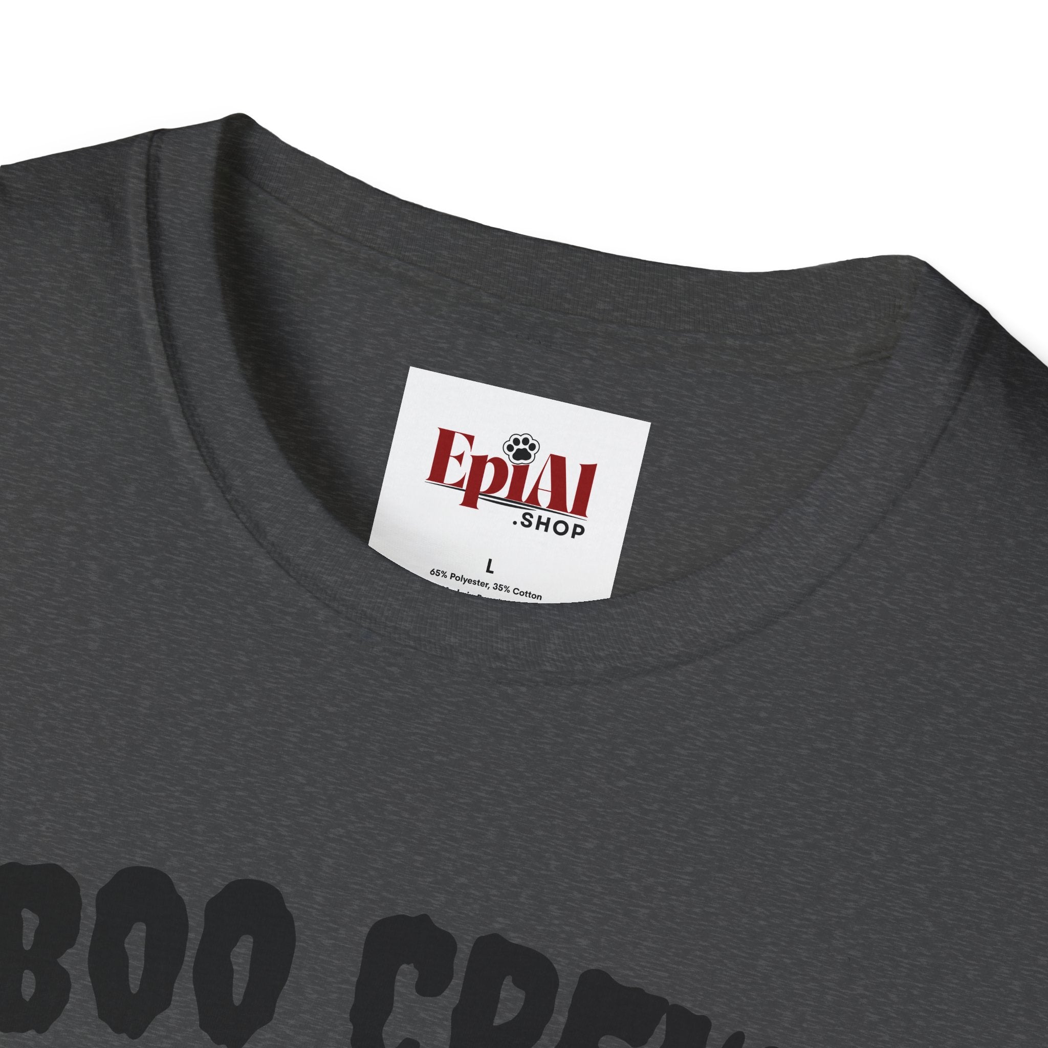 Halloween Boo Crew Unisex T-Shirt - Spooky Apparel for Ghost Lovers, Perfect Halloween Costume and Fall Fashion