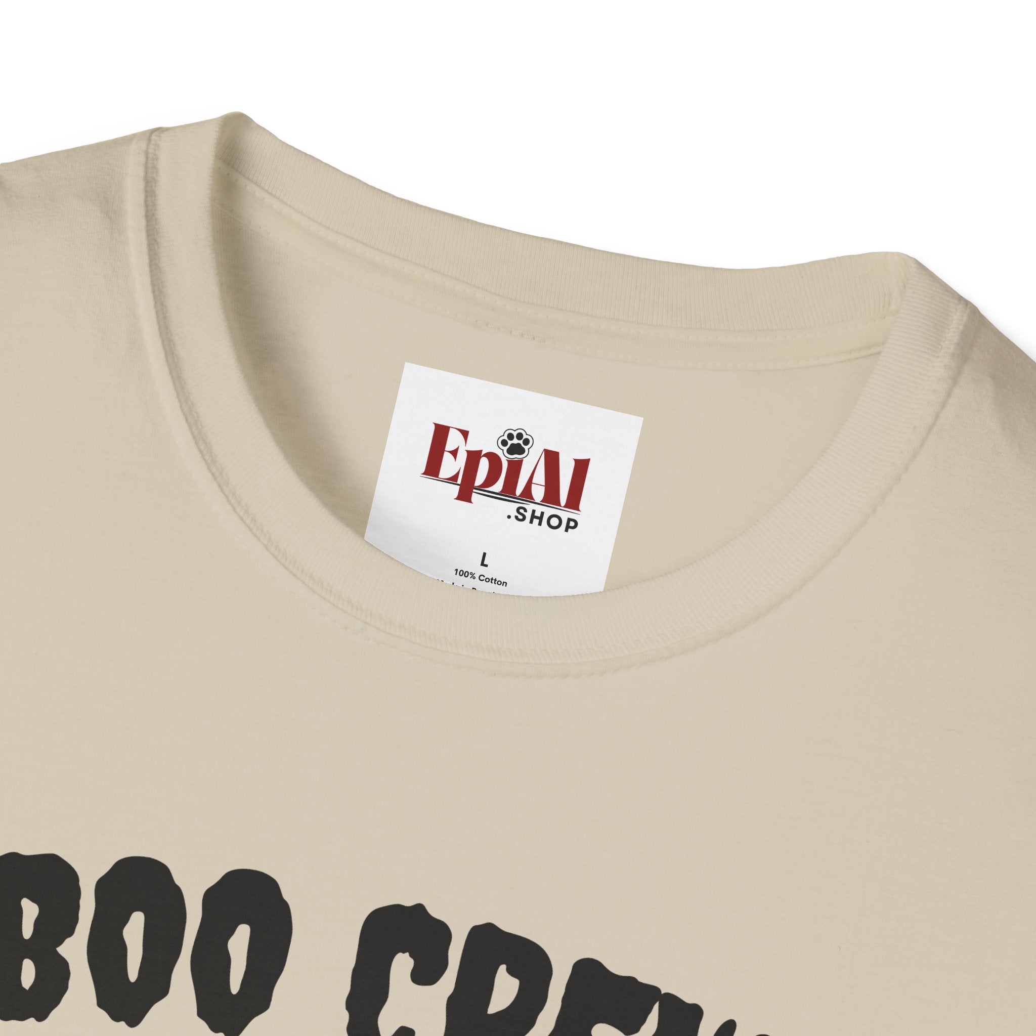 Halloween Boo Crew Unisex T-Shirt - Spooky Apparel for Ghost Lovers, Perfect Halloween Costume and Fall Fashion