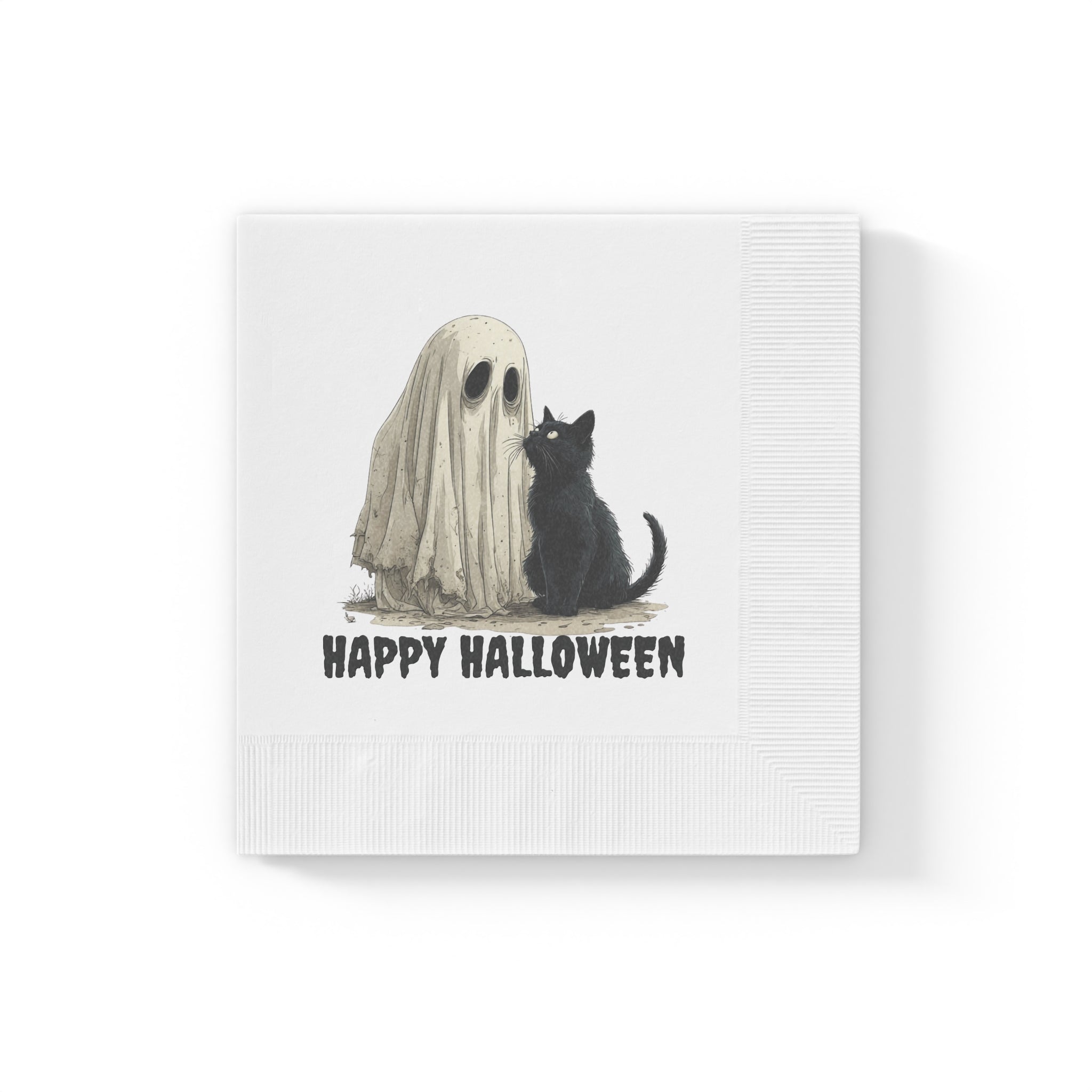 Spooky Halloween-Themed Party Napkins