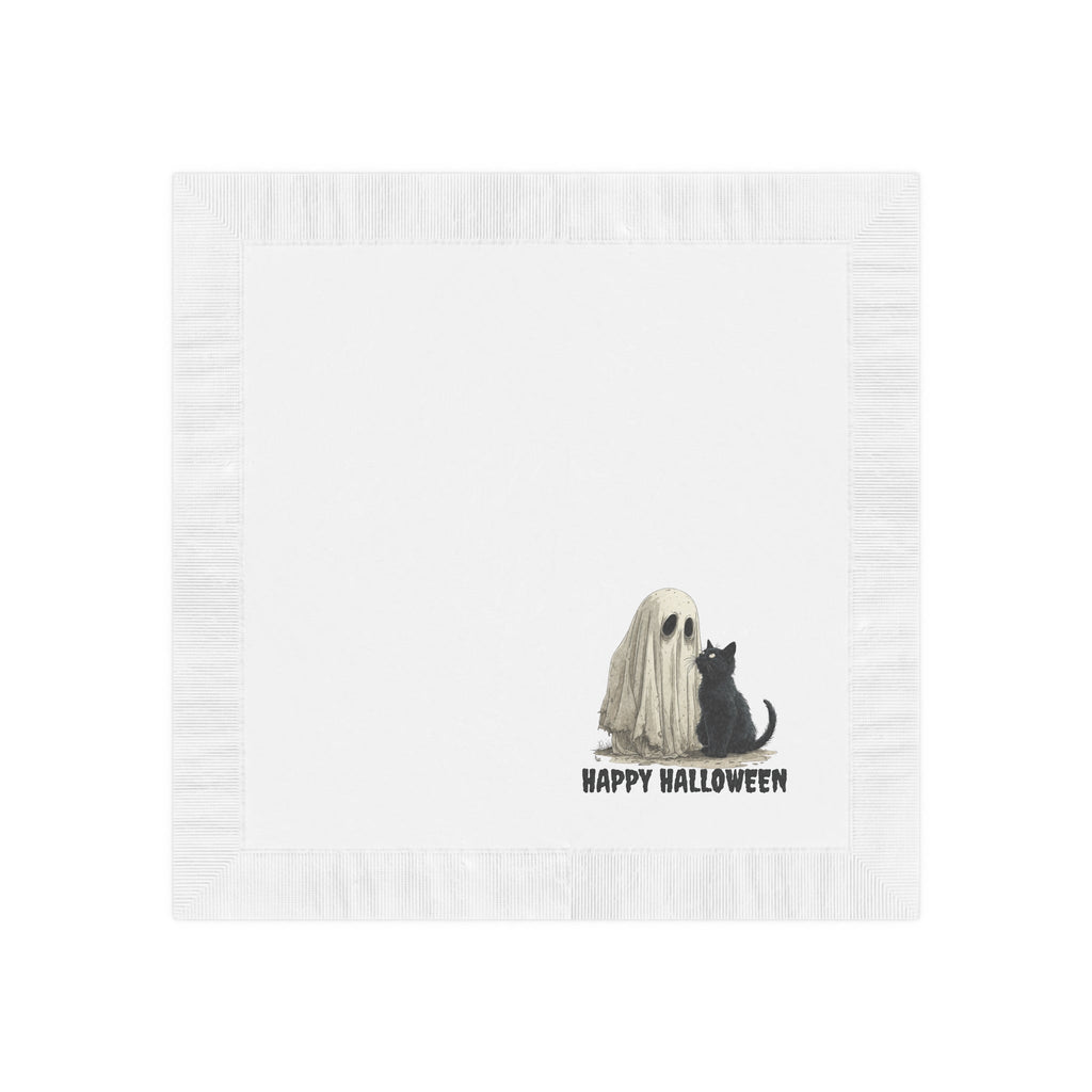 Spooky Halloween-Themed Party Napkins