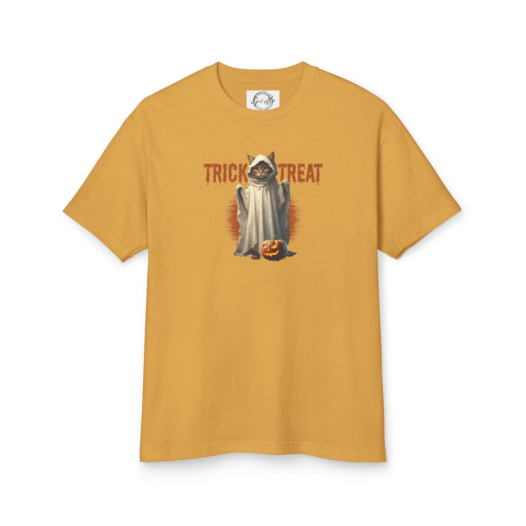Halloween Trick-or-Treat Kitty Unisex Tee
