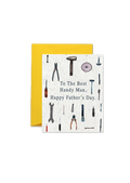 Toolbox Treasures: To the Best Handy Man Father's Day Card