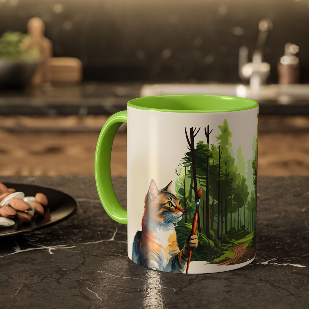 Happy Little Trees Colorful Mug