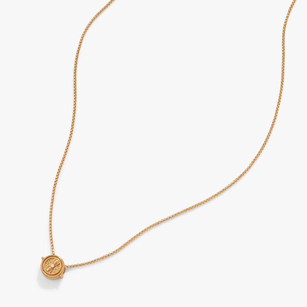 Harry Potter™ Time Turner Necklace, Gold