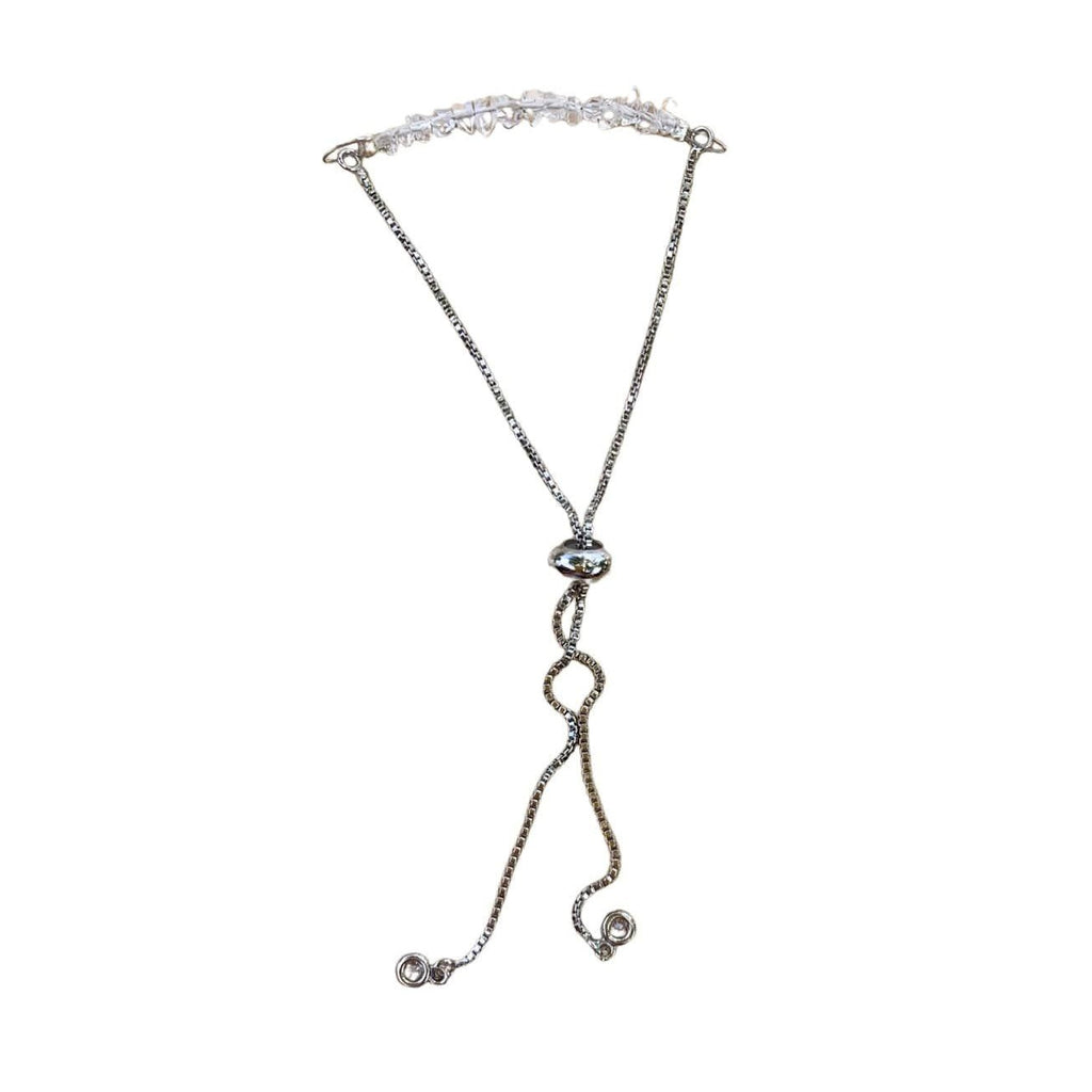 Herkimer Diamond Bracelet with Adjustable Chain (April)