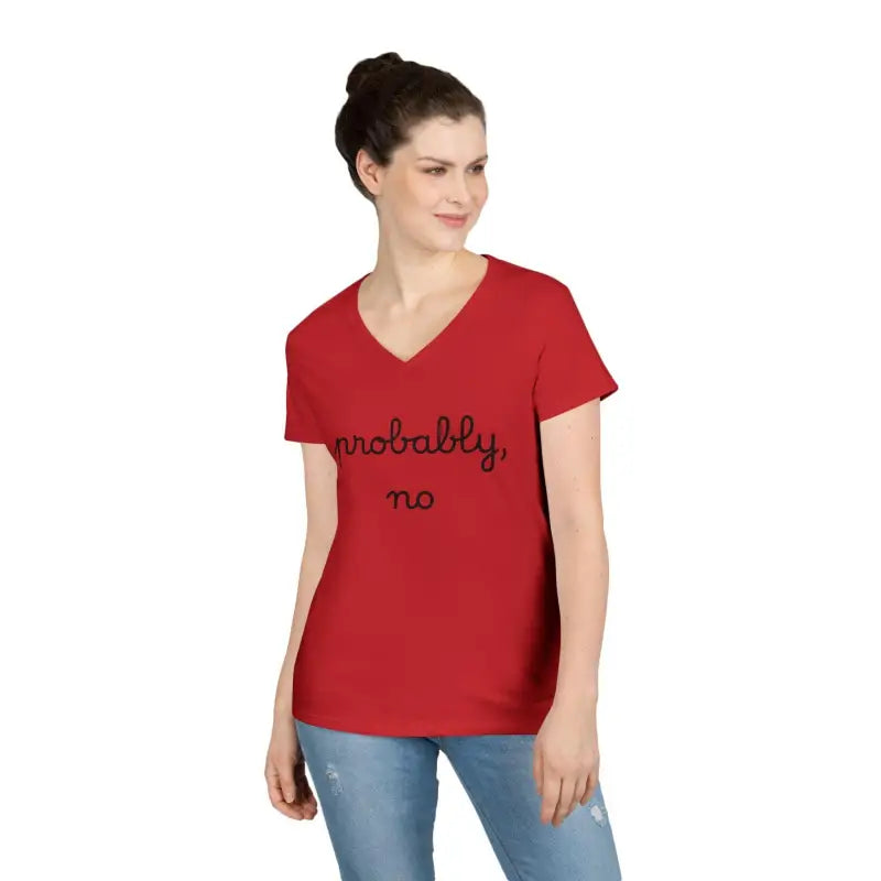 Ocean State Styles T Shirt Heliconia V Neck Casual Fit