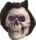 Resin Skull With Bat Led Screamer