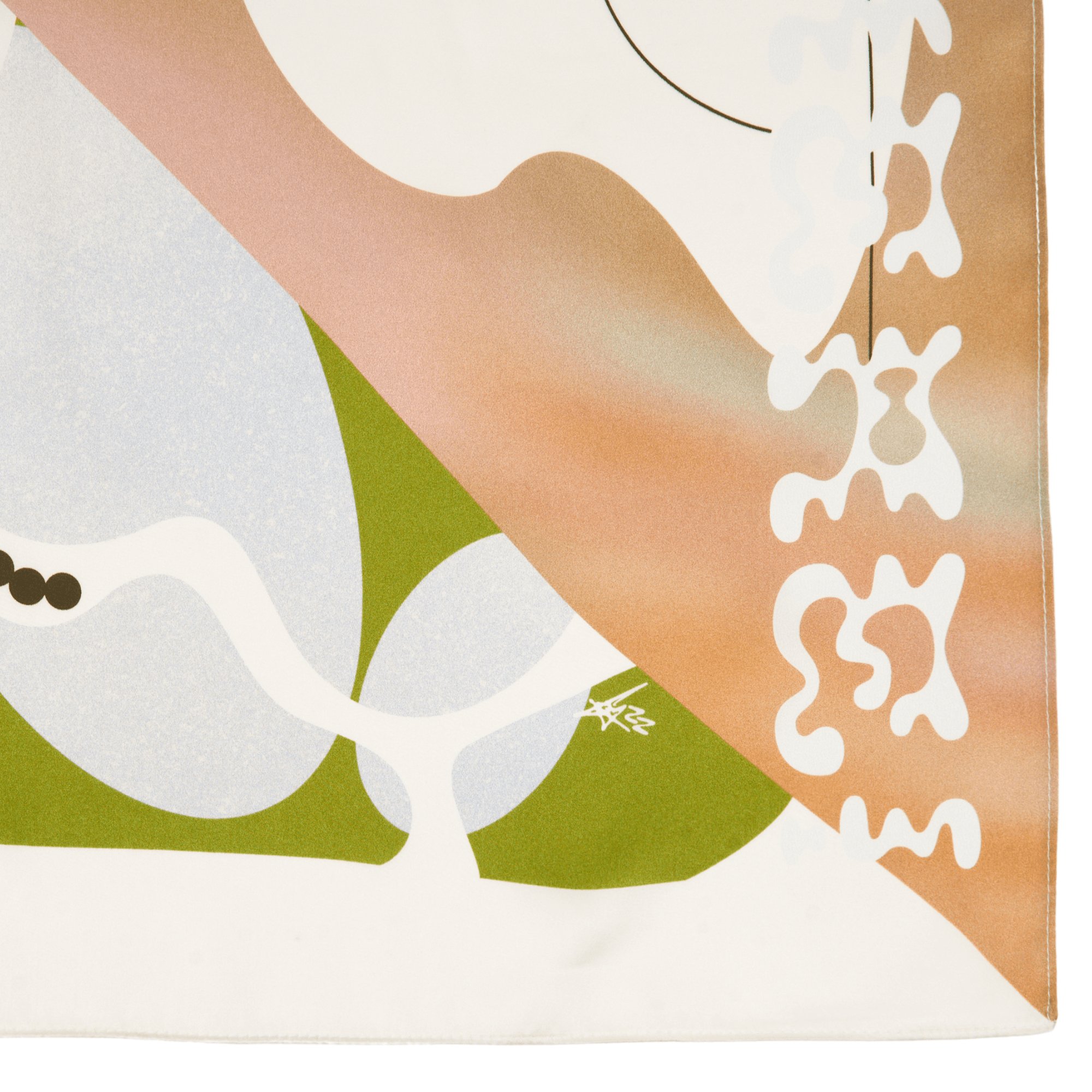 Higher | 35" Mulberry Silk Furoshiki Gift Wrap by Essery Waller