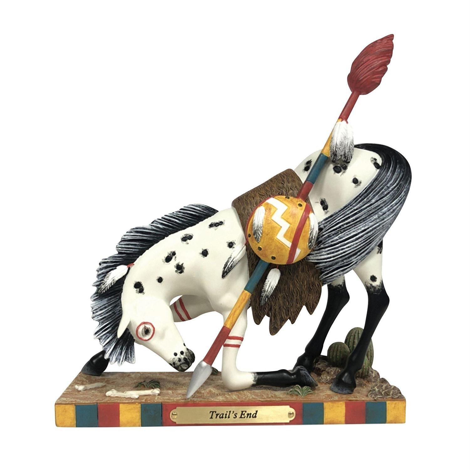 Trail Of Painted Ponies Trail's End Resin Horse Figurine