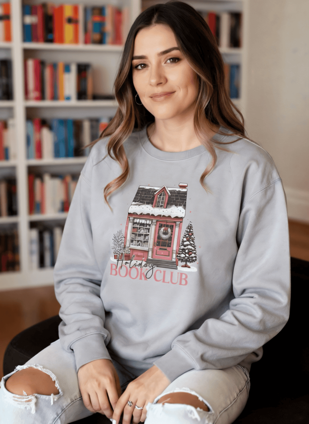 Holiday Book Club Sweatshirt