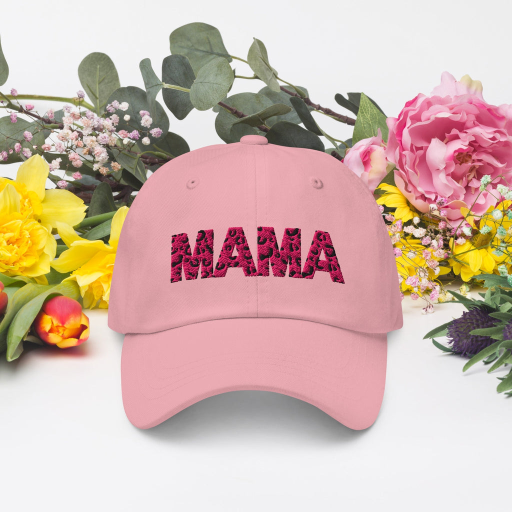 Hot Pink Leopard Print Mama Classic Hat