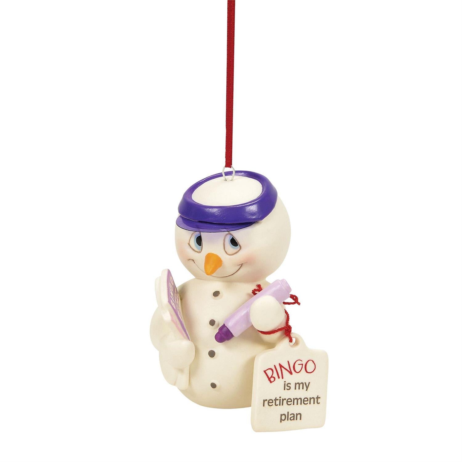 Bingo is my Retirement Plan - Ornament