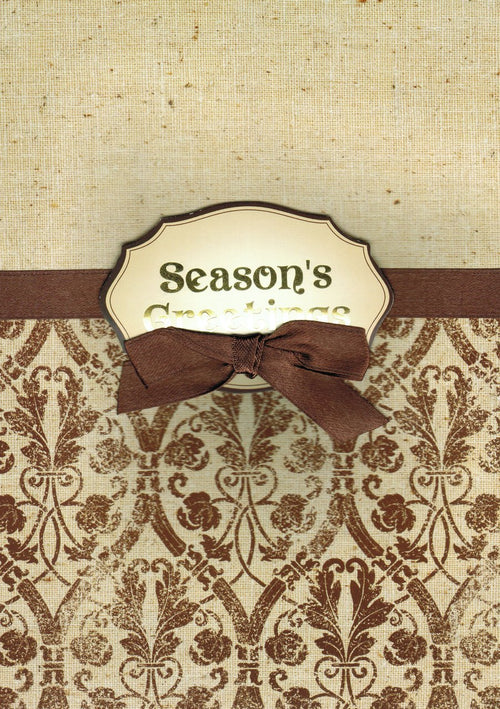 10 Count Handmade Christmas Cards - Paisley Brow