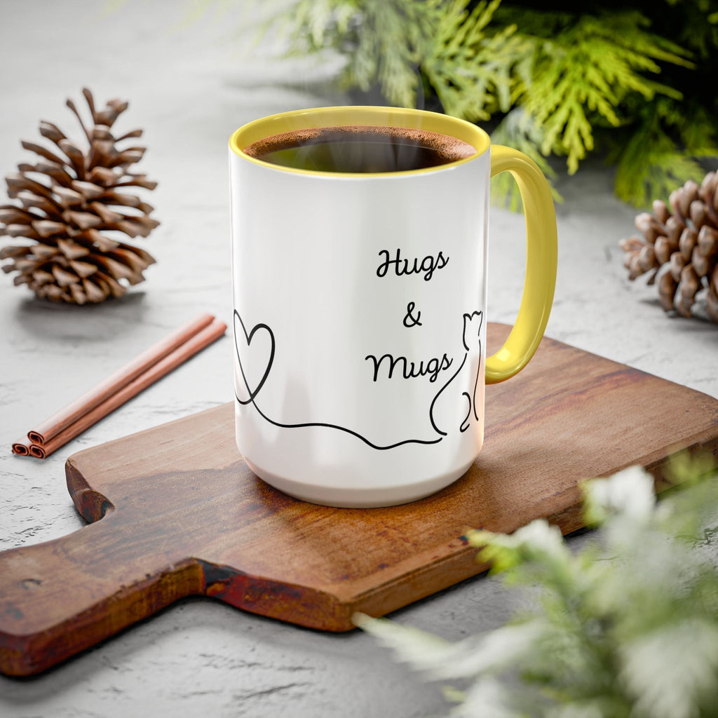 Hugs & Mugs Color Coffee Mug for a Colorful Coffee Experience