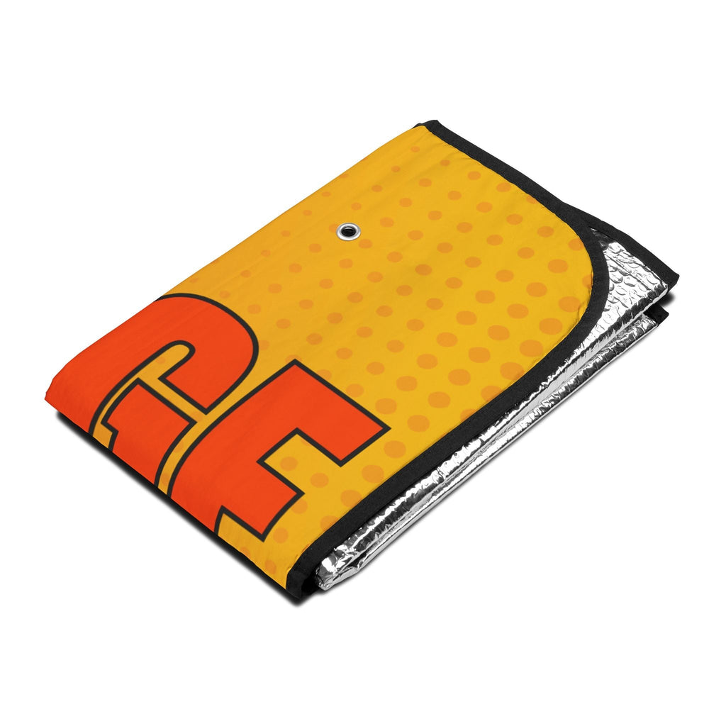 Humorous Car Sun Shades - 'Orange is Not My Color!'