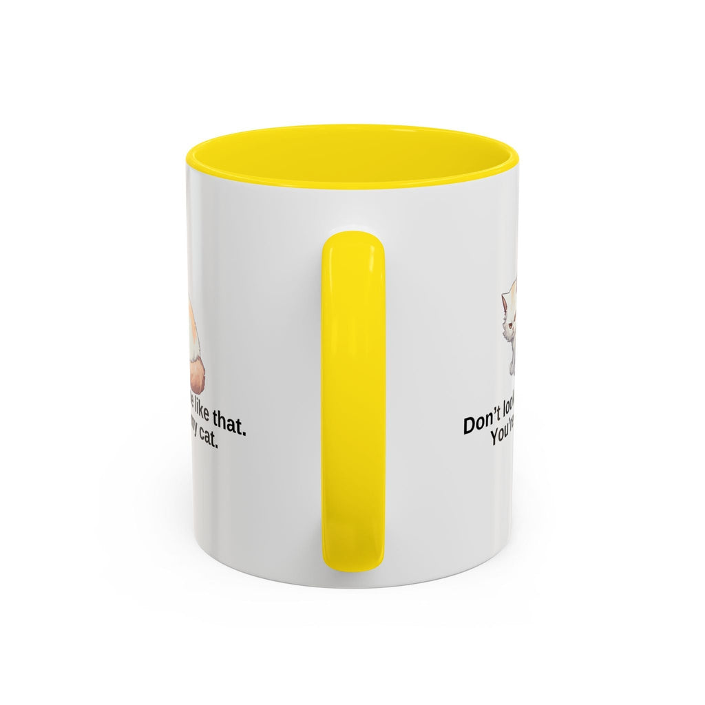 Humorous Cat Lover's Coffee Mug - 11/15oz Accent Mug
