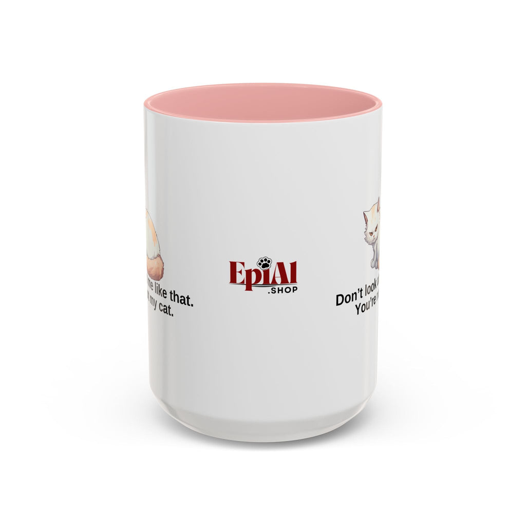 Humorous Cat Lover's Coffee Mug - 11/15oz Accent Mug