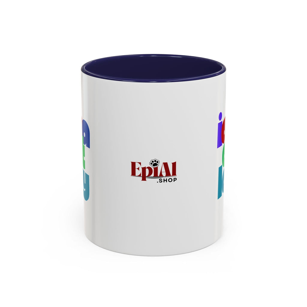 I Am a Cat Lady Accent Coffee Mug
