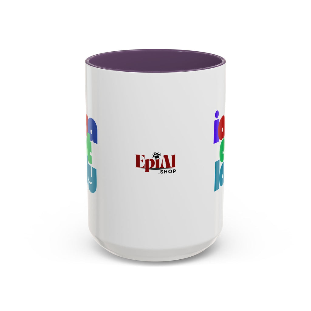 I Am a Cat Lady Accent Coffee Mug
