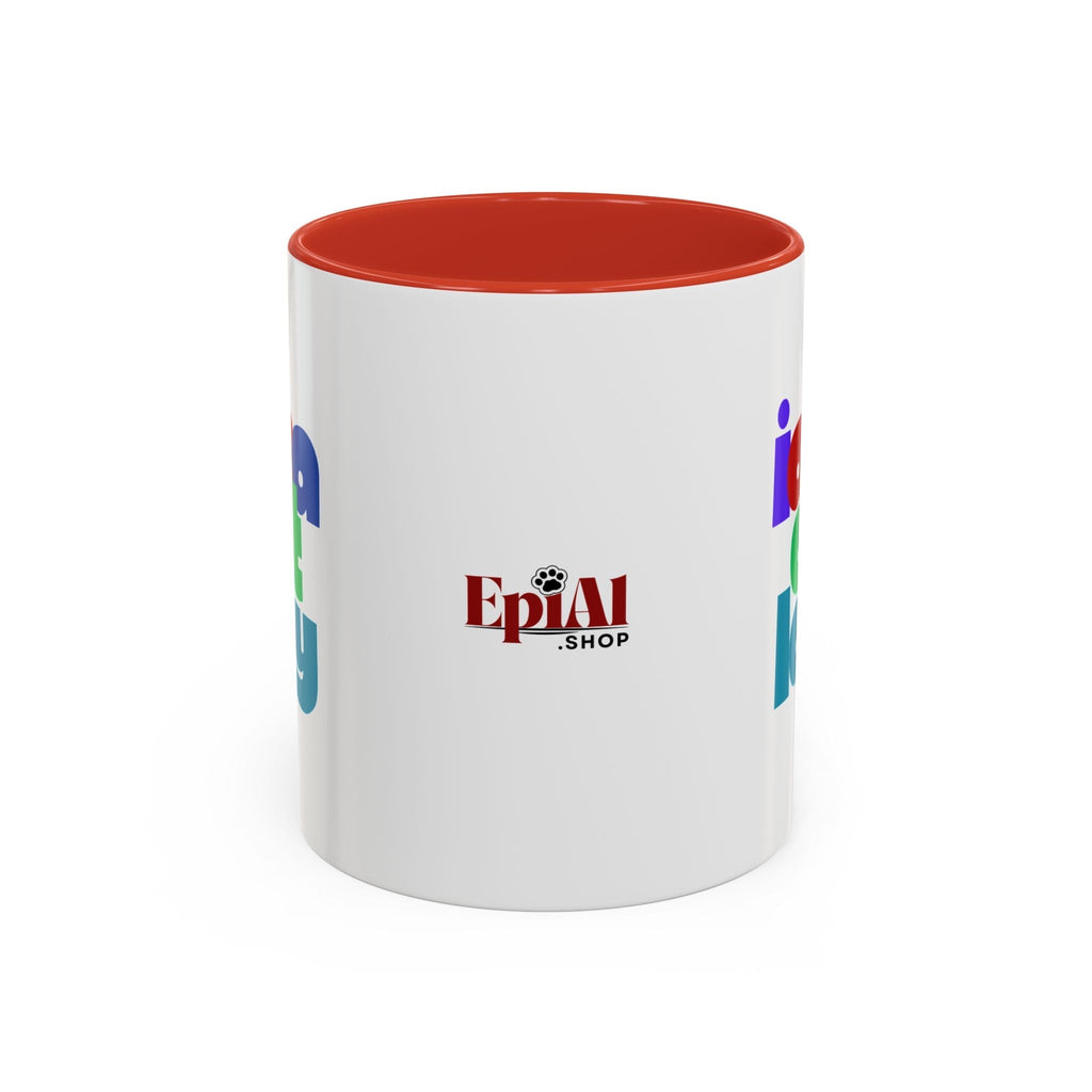 I Am a Cat Lady Accent Coffee Mug