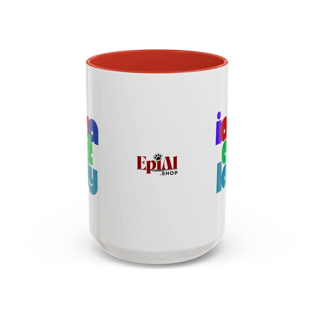 I Am a Cat Lady Accent Coffee Mug