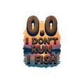 Ocean State Styles Refrigerator Magnet I Dont Run I Fish